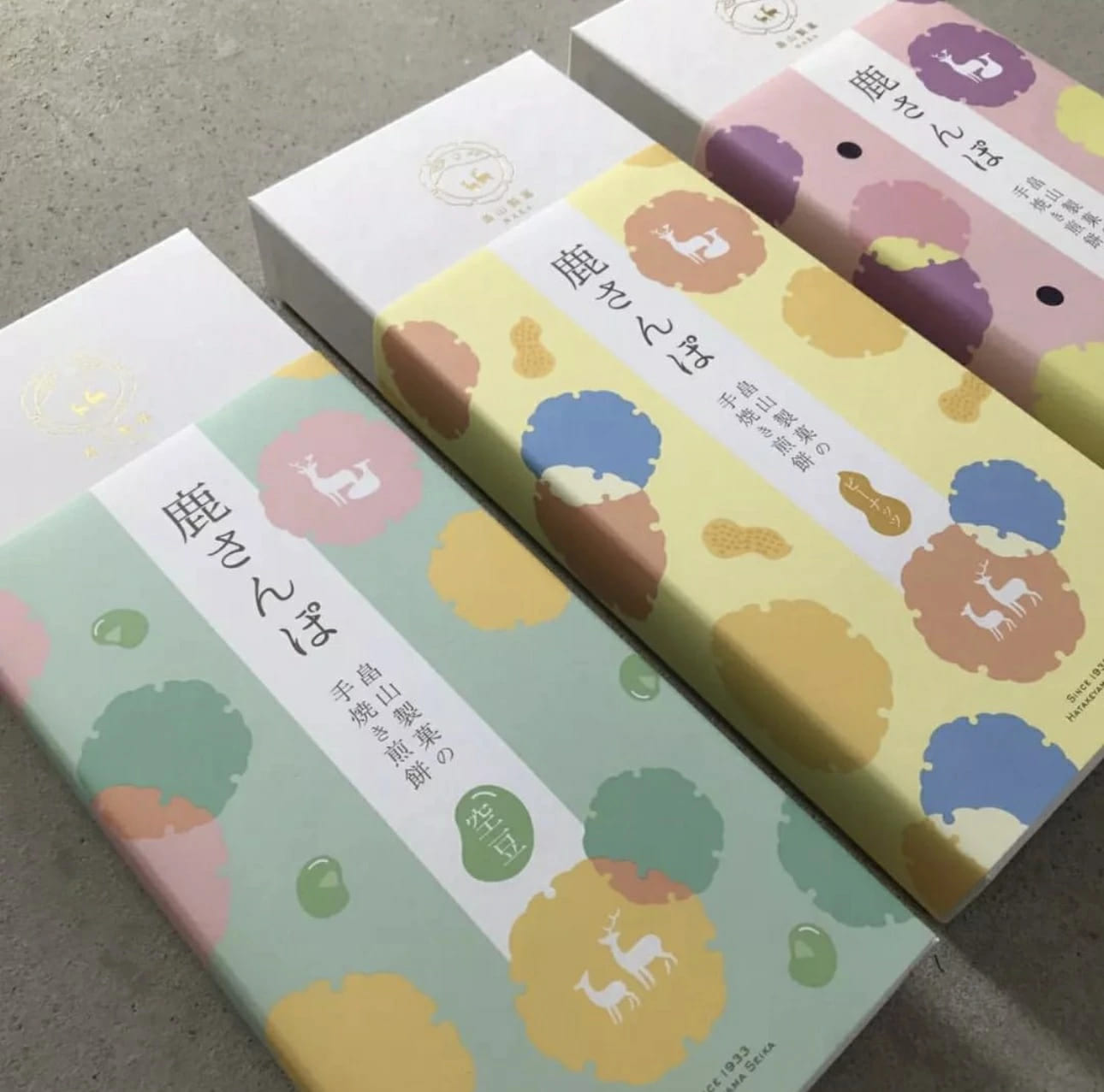 鹿さんぽ3箱セット 畠山製菓 奈良県 奈良市 なら 13-057