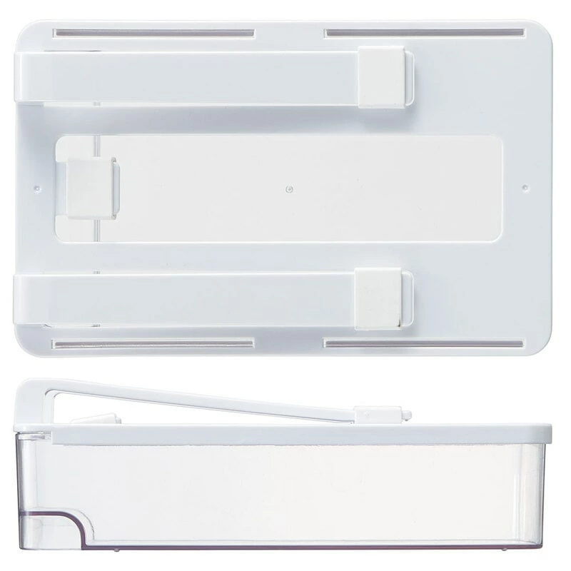 冷蔵庫棚下引き出しトレー スリム (スケーター株式会社) 冷蔵庫収納 冷蔵庫 収納 容器 収納ケース トレー 引き出しトレー 653445 奈良県 奈良市 なら 5-041