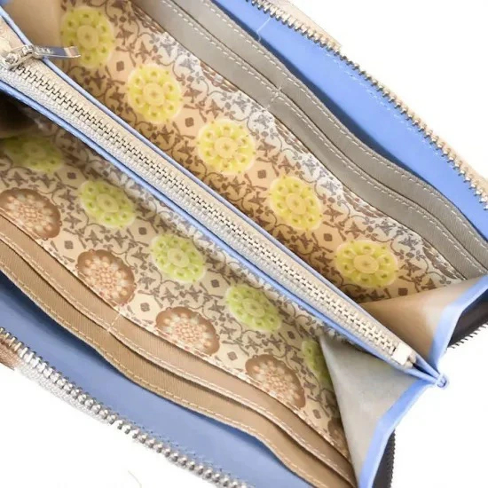 正倉院文様革財布 あさがすみ HARUHINO 奈良県 奈良市 なら 75-007