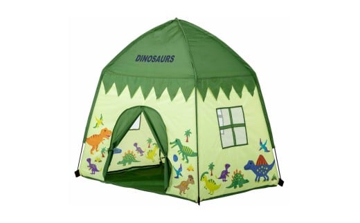 キッズ テント 屋内専用 おうち プレイスペース 子供 遊び場 室内 スケーター skater ディノサウルス 恐竜 ダイナソー 男の子 男子 秘密基地 基地【こども お家 アウトドア お部屋 テント かわいい】 奈良県 奈良市 なら 24-013