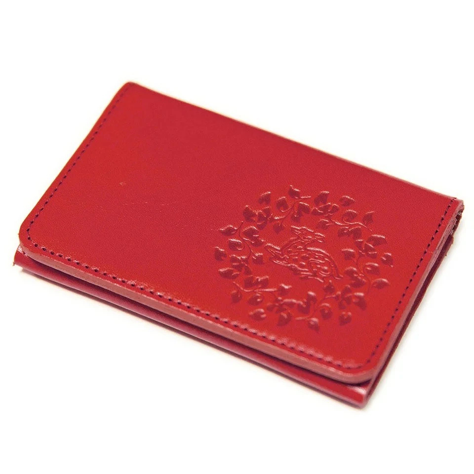 正倉院文様本革名刺入れ 文様1 HARUHINO 奈良県 奈良市 なら 33-002