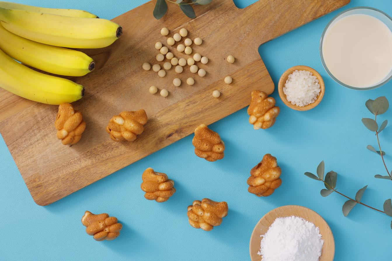 米粉で作られたヴィーガンの一口カステラ15個入り×2袋セット 奈良県 奈良市 なら 11-082