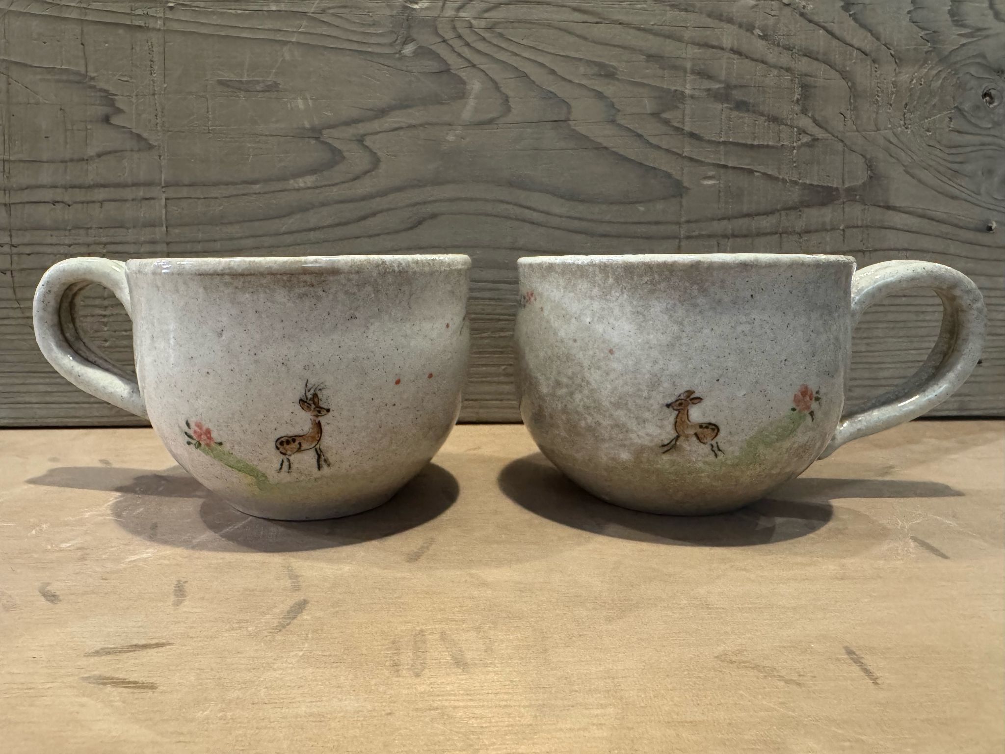 伝統工芸・赤膚焼き マグカップ 2個セット 赤膚焼大塩正史陶房 奈良県 奈良市 なら 34-007