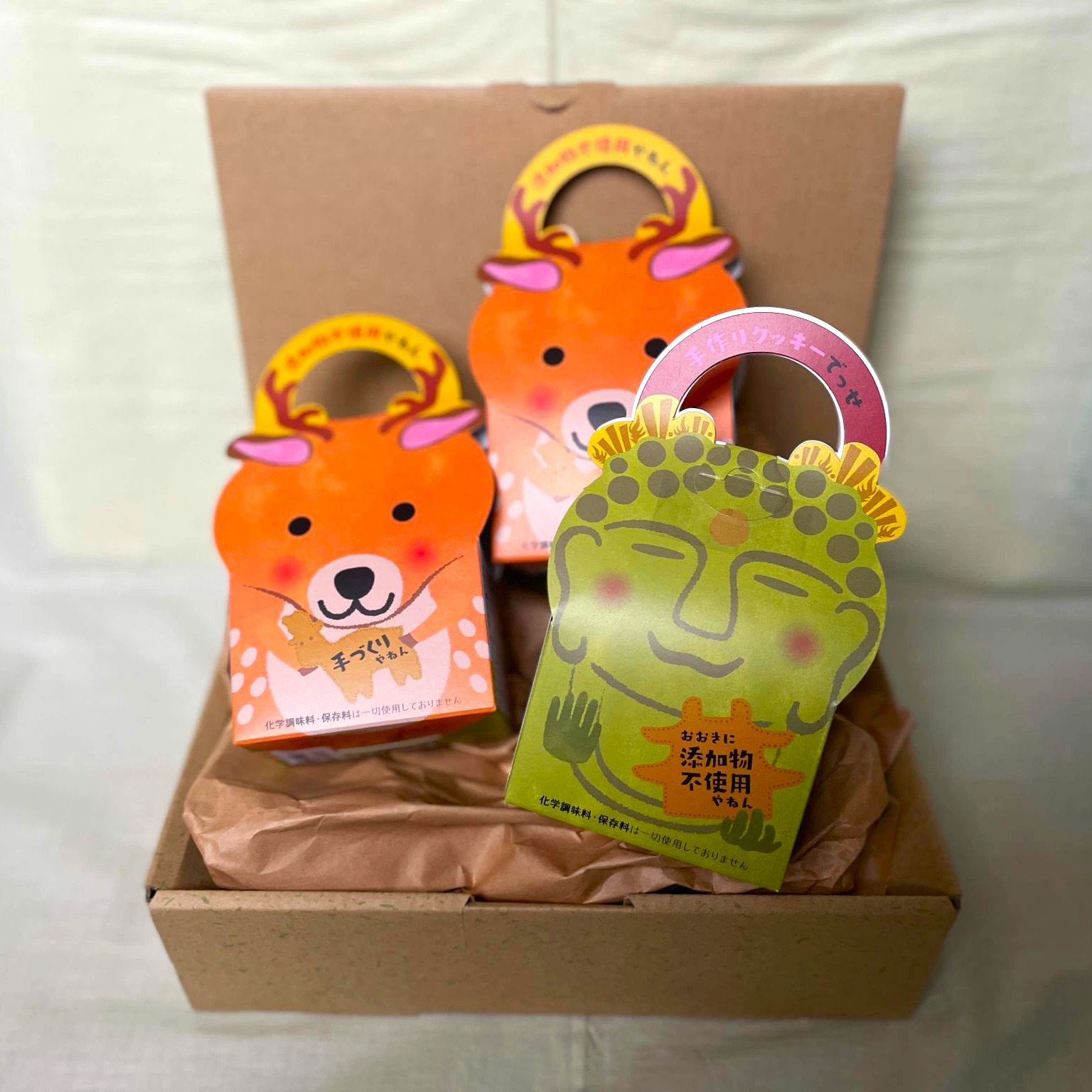 奈良公園クッキー（10枚入り×3個）パルメット株式会社 奈良県 奈良市 なら 5-032