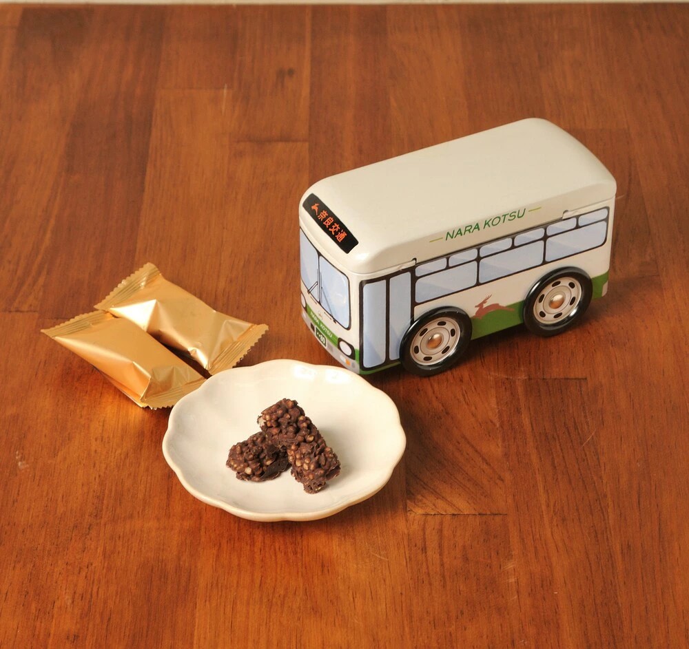 バス缶チョコクランチ 株式会社奈良交通 奈良県 奈良市 なら 5-060
