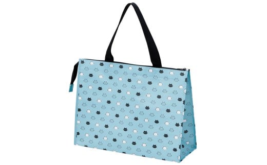 バッグ M  スケーター〈skater〉レジャーシート 生地 バッグ かばん アウトドア 行楽 おでかけ A3 サイズ スケーター skater ねこっと ネコ柄 猫柄 女の子 女子 レディース【アウトドア レジャー 便利 おしゃれ】奈良県 奈良市 なら 4-058