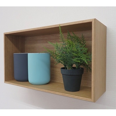 薄型ユニットシェルフ「V-TISS LIGHT」 ハーフ浅型 ヨーロピアンチェリー【配送不可地域：離島】