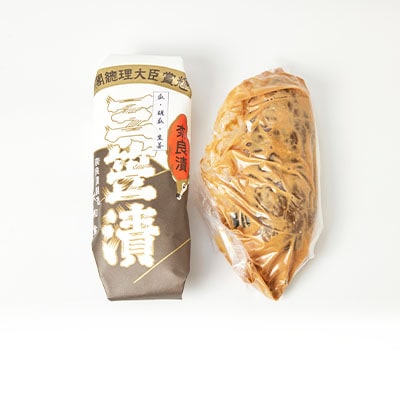 三笠奈良漬 紙包3品種