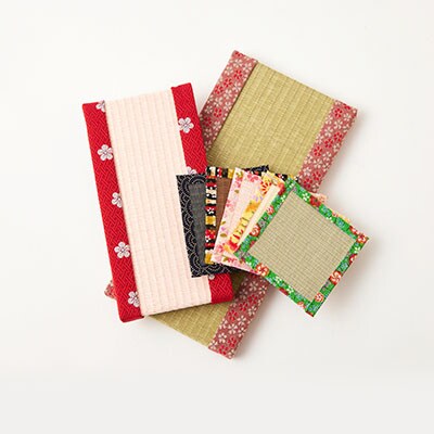 ミニ畳2点+畳コースター5枚セット【配送不可地域：離島・北海道・沖縄県】