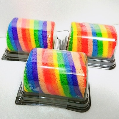 まる兄きっちん。のレインボーロールケーキ『からふるん』3本セット奈良県大和高田市【配送不可地域：離島】