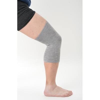 日本製 横のび マルチウォーマー (ショート) あったか グレー  (581-3357)