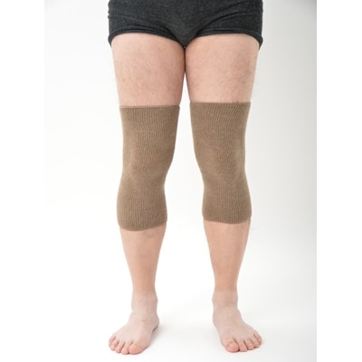 日本製 横のび マルチウォーマー (ショート) あったか モカ  (581-3358)