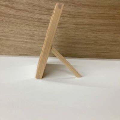 よしの組子スタンド(薄ピンク) 14,5cm×21,5cm×12cm