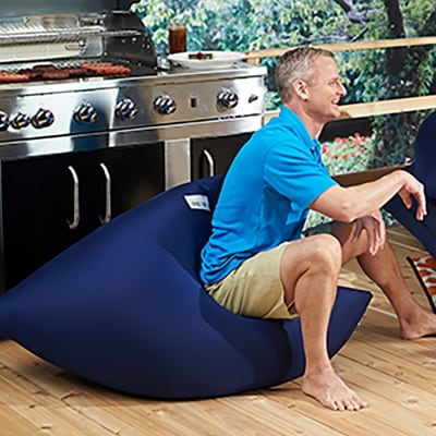 Yogibo Zoola Mini ロイヤルブルー【配送不可地域：離島】