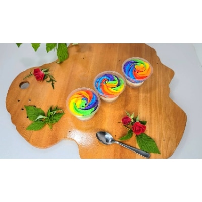 まる兄きっちん。のレインボーレアチーズケーキ『まぁぶるん』9個セット　奈良県大和高田市【配送不可地域：離島】