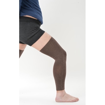 日本製 横のび マルチウォーマー (ロング) あったか ブラウン (582-3363)