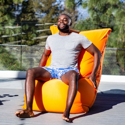 Yogibo Zoola Short オフブラック【配送不可地域：離島】