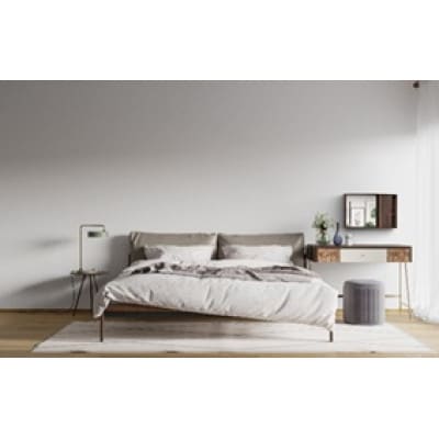 「V-TISS LIGHT」ミラーM　ブラックウォールナット【配送不可地域：離島】