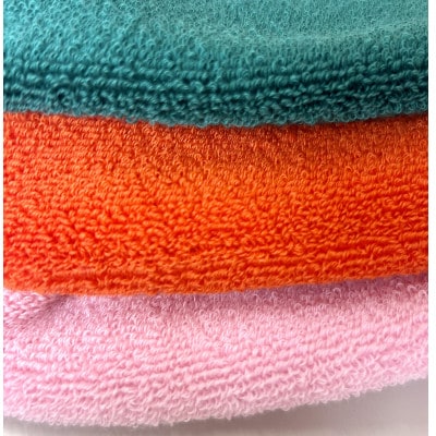 ふわもち鯛焼き靴下x2足組(グリーン、イエロー)