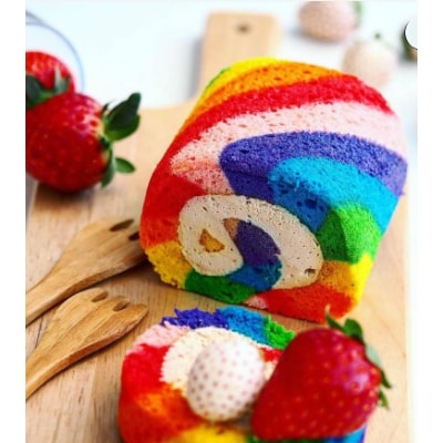 まる兄きっちん。のレインボーロールケーキ『からふるん』5本セット　奈良県大和高田市【配送不可地域：離島】