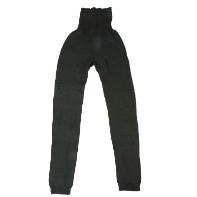 日本製 シルク あったか レギンス 9分丈 腹巻きパンツ 無縫製 ブラック (637-7550)