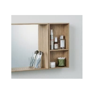 「V-TISS LIGHT」ミラーM　ブラックウォールナット【配送不可地域：離島】