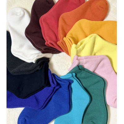 ふわもち鯛焼き靴下x2足組(ブラック、チャコール)