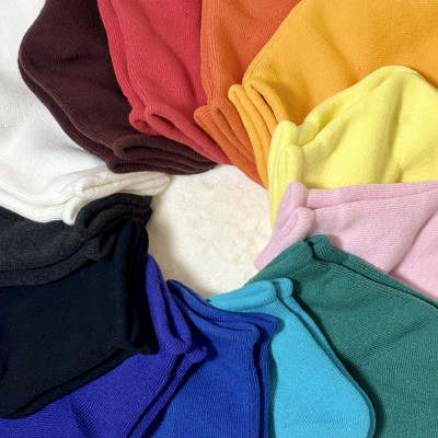 ふわもち鯛焼き靴下x2足組(ターコイズ、ホワイト)