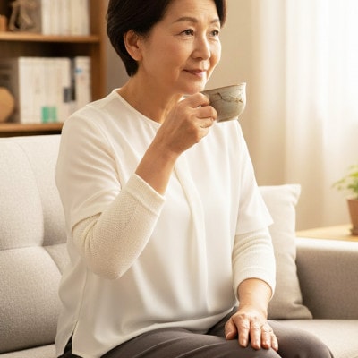 日本製 シルク しめつけない ひじ サポータ (関節快適プロテクター) (4052-2119)