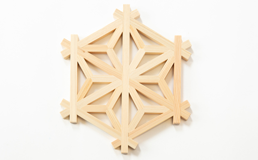 アソブ　ツクル　マナベル　組子細工(知育玩具)