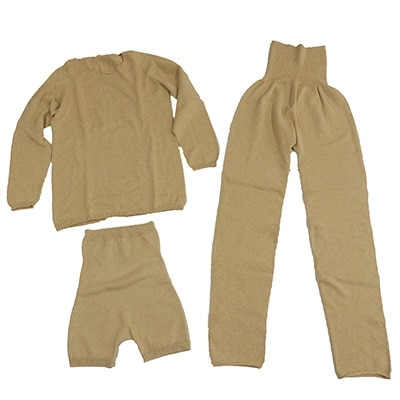 日本製 オーガニックコットン インナー 腹巻パンツ 温活セット ナチュラル (883-615-610