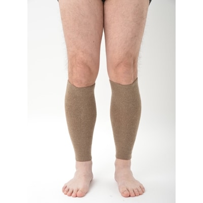 日本製 横のび マルチウォーマー (ショート) あったか モカ  (581-3358)