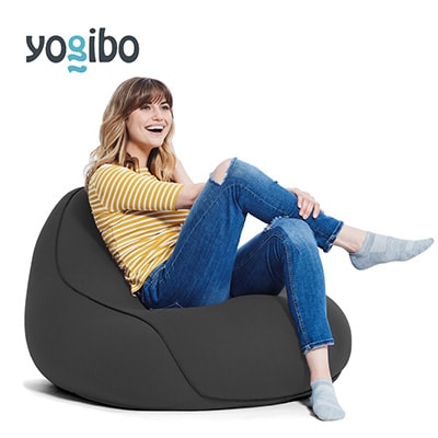 Yogibo Lounger(ヨギボー ラウンジャー)ダークグレー【配送不可地域：離島】