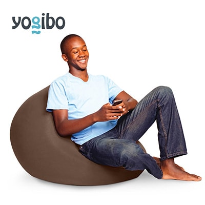 Yogibo Mini(ヨギボー ミニ)チョコレートブラウン【配送不可地域：離島】