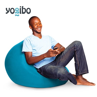 Yogibo Mini(ヨギボー ミニ)アクアブルー【配送不可地域：離島】