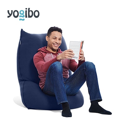 Yogibo Short(ヨギボー ショート)ネイビーブルー【配送不可地域：離島】