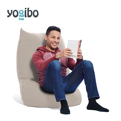 Yogibo Short(ヨギボー ショート)ライトグレー【配送不可地域：離島】