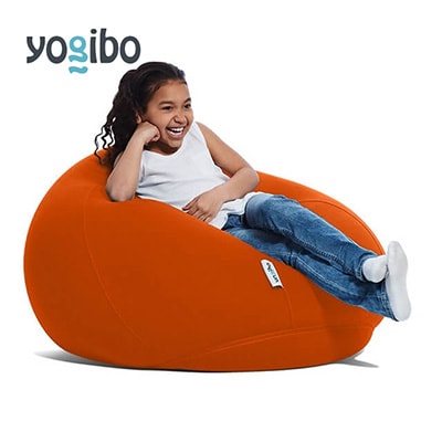 Yogibo Drop(ヨギボー ドロップ)オレンジ【配送不可地域：離島】