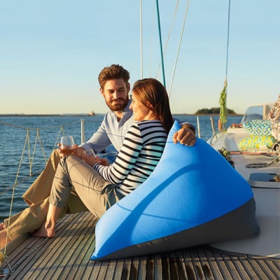 Yogibo Zoola Pyramid ロイヤルブルー【配送不可地域：離島】