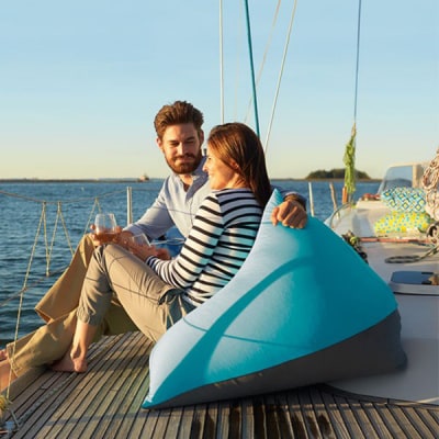 Yogibo Zoola Pyramid スカイ【配送不可地域：離島】