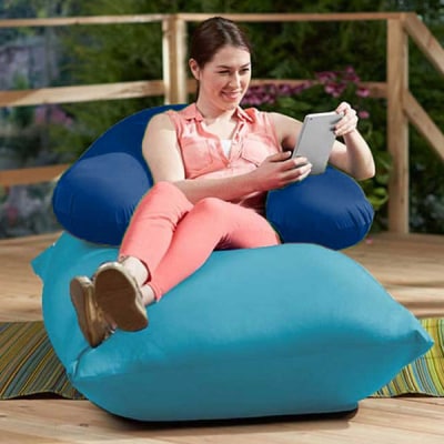 Yogibo Zoola Support ロイヤルブルー【配送不可地域：離島】