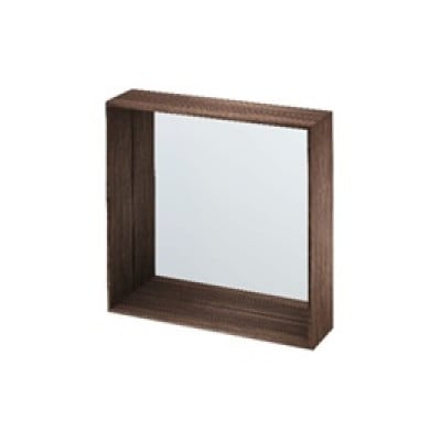 「V-TISS LIGHT」ミラーM　ブラックウォールナット【配送不可地域：離島】