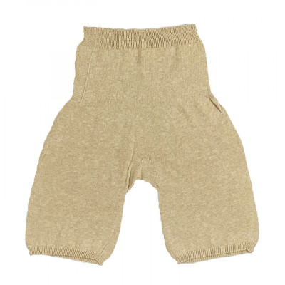 日本製 オーガニックコットン ゆるふわペチ 無縫製 ナチュラル (6645-7353)