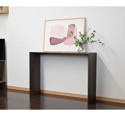 「 V-TISS LIGHT」コンソール1000 ブラックウォールナット【配送不可地域：離島】