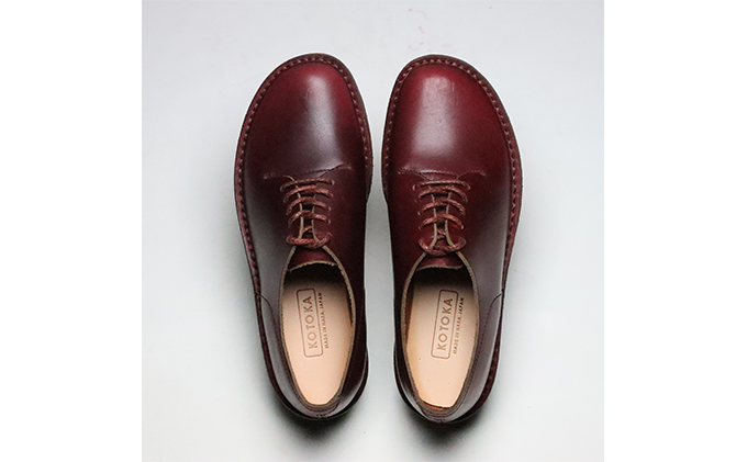 KOTOKA ( コトカ ) 婦人靴 一枚革 ダービー KTO2002L ( バーガンディ ) 22.0cm
