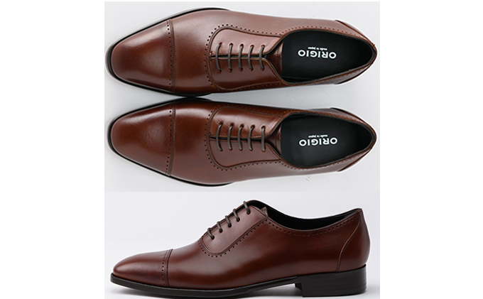 オリジオ紳士靴 ORG-008 ブラウン 25.0cm