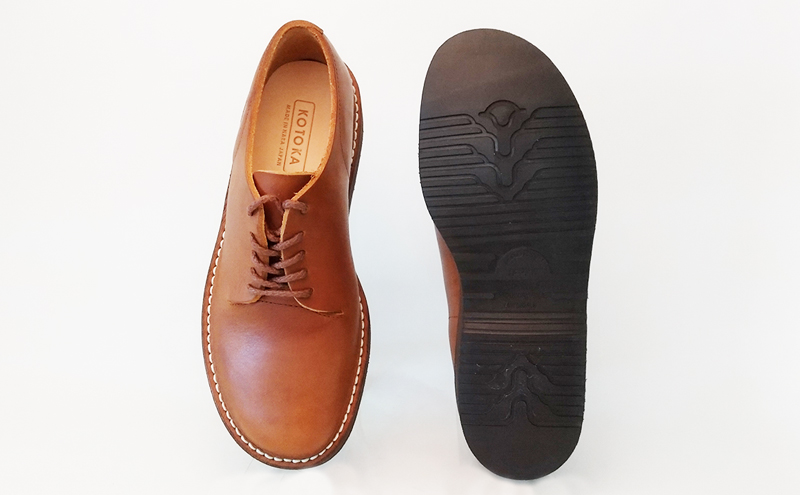 KOTOKA ( コトカ ) 婦人靴 一枚革 ダービー KTO2006L 22.5cm( ライトブラウン ) 【 ファッション 靴 シューズ 雑貨 日用品 牛革 】 【 お洒落 レザーシューズ 快適 レディース 】