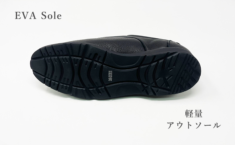 倭イズム ( ヤマトイズム ) 鹿革 4E シューズ 紳士靴 YAN220 （ ブラック ） 24.0cm【 ファッション 靴 シューズ 革製品 革靴 】 【 お洒落 レザーシューズ やわらかい 快適 履き心地 】