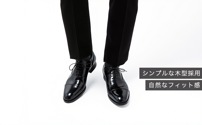 倭イズム ( ヤマトイズム ) 牛革 マッケイ ビジネスシューズ 紳士靴 YAP400 （ ブラック ）26.0cm