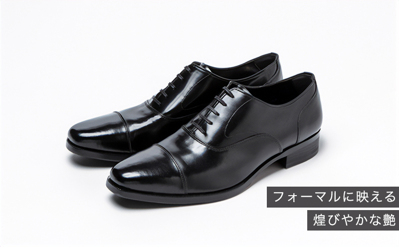 倭イズム ( ヤマトイズム ) 牛革 マッケイ ビジネスシューズ 紳士靴 YAP600 （ ブラック ）27.0cm